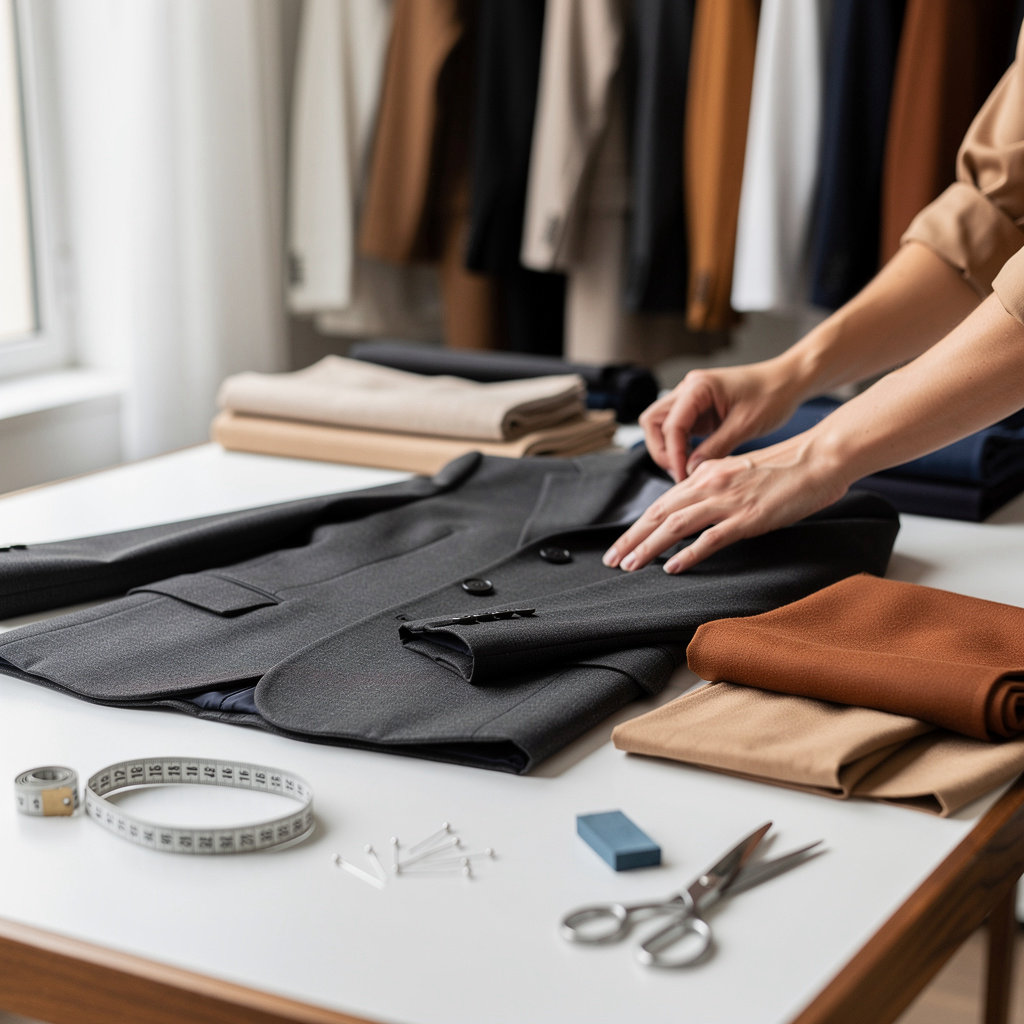 Ahmad Clothes team providing expert clothing retail and tailoring services in Paris